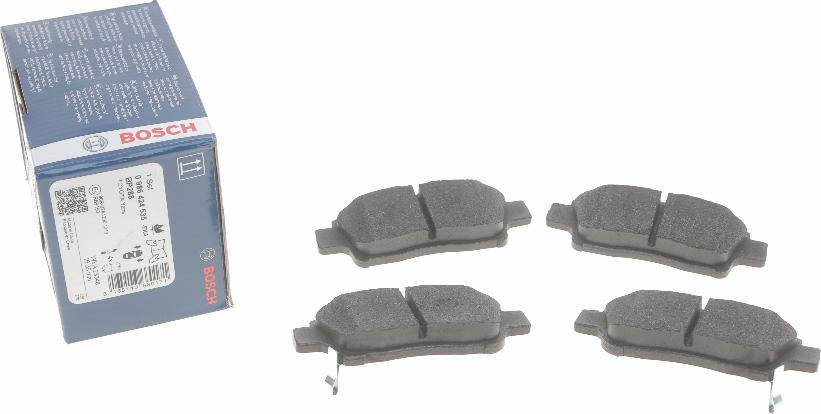 BOSCH 0 986 424 535 - Brake Pad Set, disc brake www.autospares.lv