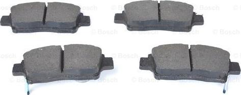 BOSCH 0 986 424 535 - Brake Pad Set, disc brake www.autospares.lv