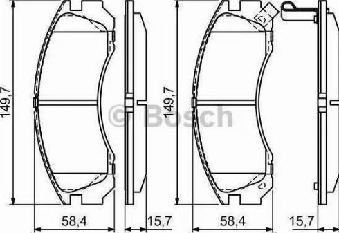 Remsa 354 02 - Brake Pad Set, disc brake www.autospares.lv