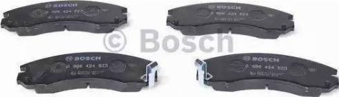 BOSCH 986424377 - Brake Pad Set, disc brake www.autospares.lv