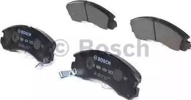 BOSCH 0986424377 - Тормозные колодки, дисковые, комплект www.autospares.lv