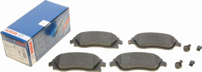 BOSCH 0 986 424 527 - Brake Pad Set, disc brake www.autospares.lv