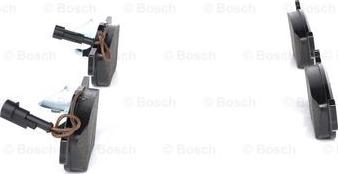 BOSCH 0 986 424 576 - Тормозные колодки, дисковые, комплект www.autospares.lv