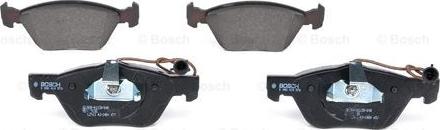 BOSCH 0 986 424 576 - Brake Pad Set, disc brake www.autospares.lv