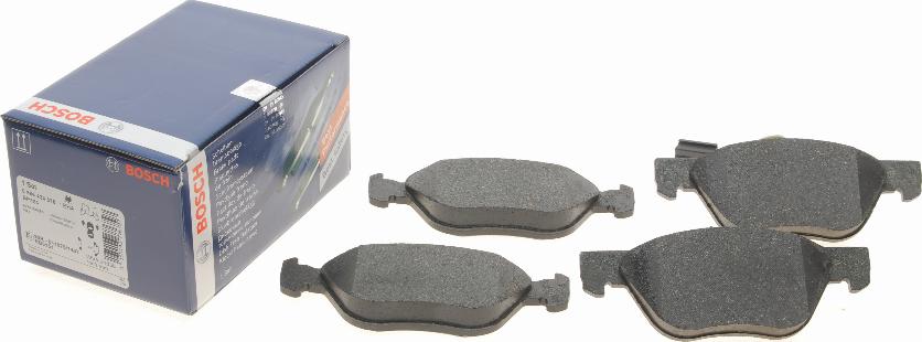 BOSCH 0 986 424 578 - Brake Pad Set, disc brake www.autospares.lv