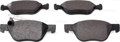 BOSCH 0 986 424 578 - Bremžu uzliku kompl., Disku bremzes www.autospares.lv