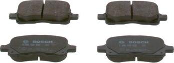 BOSCH 0 986 424 692 - Brake Pad Set, disc brake www.autospares.lv