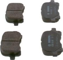 BOSCH 0 986 424 692 - Тормозные колодки, дисковые, комплект www.autospares.lv