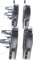 BOSCH 0 986 424 649 - Bremžu uzliku kompl., Disku bremzes www.autospares.lv