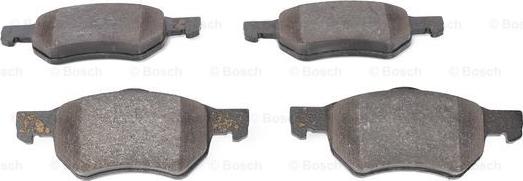 BOSCH 0 986 424 668 - Brake Pad Set, disc brake www.autospares.lv