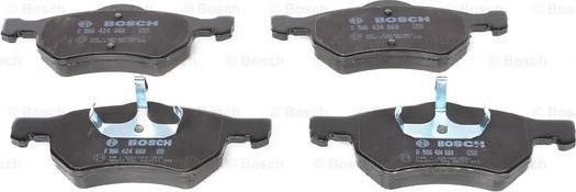 BOSCH 0 986 424 668 - Brake Pad Set, disc brake www.autospares.lv