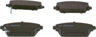 BOSCH 0 986 424 663 - Bremžu uzliku kompl., Disku bremzes www.autospares.lv