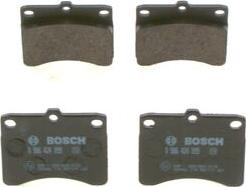 BOSCH 0 986 424 099 - Bremžu uzliku kompl., Disku bremzes www.autospares.lv