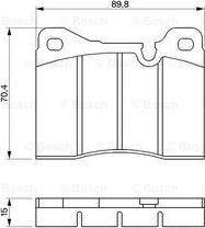 Spidan 0.080099 - Brake Pad Set, disc brake www.autospares.lv