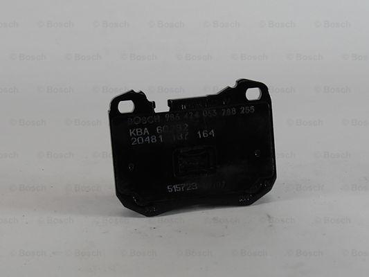 BOSCH 0 986 424 053 - Bremžu uzliku kompl., Disku bremzes www.autospares.lv