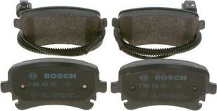 BOSCH 0 986 424 057 - Bremžu uzliku kompl., Disku bremzes www.autospares.lv