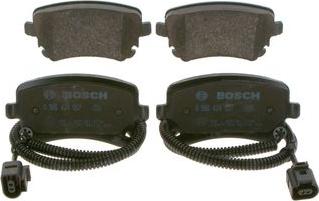 BOSCH 0 986 424 057 - Bremžu uzliku kompl., Disku bremzes www.autospares.lv