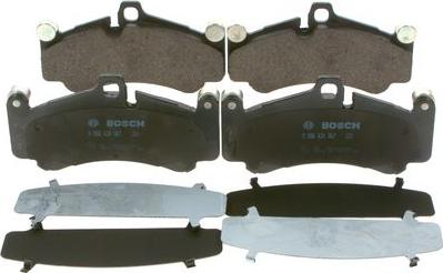 BOSCH 0 986 424 067 - Bremžu uzliku kompl., Disku bremzes www.autospares.lv