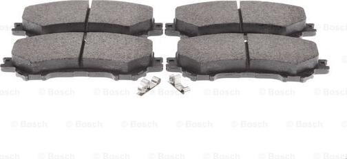 BOSCH 0 986 424 011 - Bremžu uzliku kompl., Disku bremzes www.autospares.lv