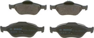 BOSCH 0 986 424 034 - Brake Pad Set, disc brake www.autospares.lv