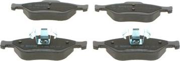 BOSCH 0 986 424 034 - Brake Pad Set, disc brake www.autospares.lv