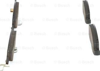 BOSCH 0 986 424 183 - Тормозные колодки, дисковые, комплект www.autospares.lv