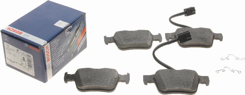 BOSCH 0 986 424 848 - Bremžu uzliku kompl., Disku bremzes www.autospares.lv