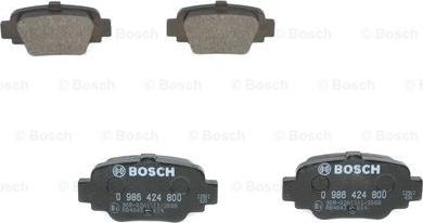 BOSCH 0 986 424 800 - Bremžu uzliku kompl., Disku bremzes www.autospares.lv