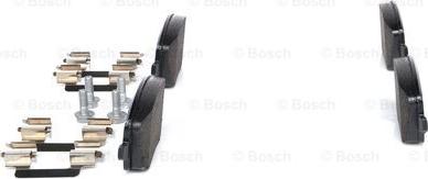 BOSCH 0 986 424 829 - Bremžu uzliku kompl., Disku bremzes www.autospares.lv