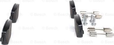 BOSCH 0 986 424 829 - Bremžu uzliku kompl., Disku bremzes www.autospares.lv