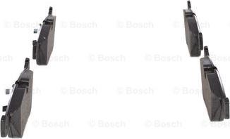 BOSCH 0 986 424 828 - Brake Pad Set, disc brake www.autospares.lv