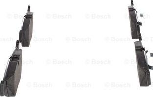 BOSCH 0 986 424 828 - Brake Pad Set, disc brake www.autospares.lv