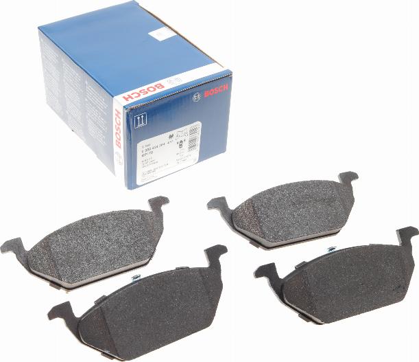 BOSCH 0 986 424 364 - Brake Pad Set, disc brake www.autospares.lv