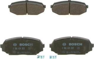 BOSCH 0 986 424 303 - Bremžu uzliku kompl., Disku bremzes www.autospares.lv