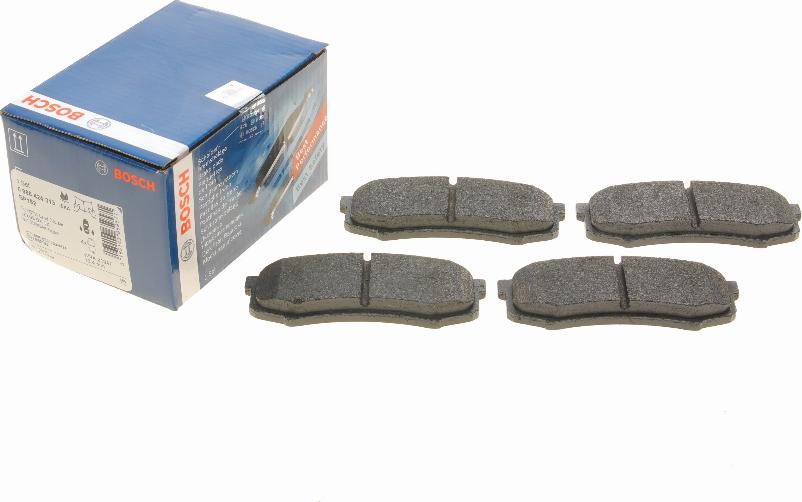 BOSCH 0 986 424 313 - Brake Pad Set, disc brake www.autospares.lv