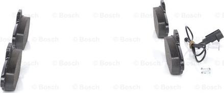 BOSCH 0 986 424 379 - Brake Pad Set, disc brake www.autospares.lv