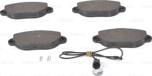 BOSCH 0 986 424 379 - Brake Pad Set, disc brake www.autospares.lv