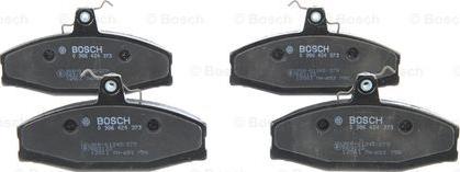 BOSCH 0 986 424 373 - Bremžu uzliku kompl., Disku bremzes autospares.lv