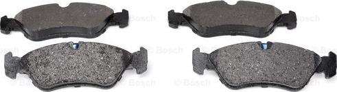 BOSCH 0 986 424 219 - Тормозные колодки, дисковые, комплект www.autospares.lv