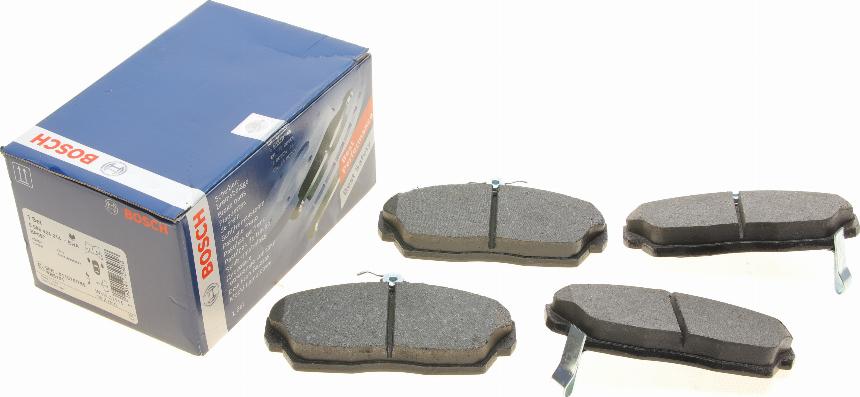 BOSCH 0 986 424 214 - Brake Pad Set, disc brake www.autospares.lv