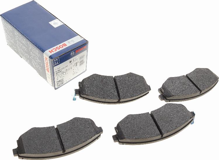 BOSCH 0 986 424 215 - Brake Pad Set, disc brake www.autospares.lv