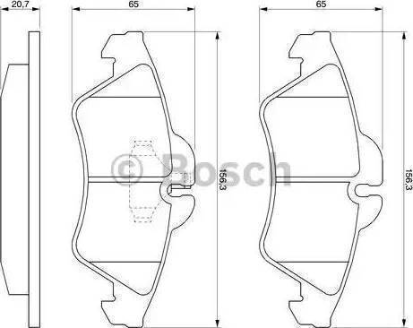 Delphi LP0980 - Bremžu uzliku kompl., Disku bremzes www.autospares.lv