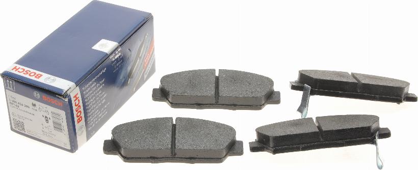 BOSCH 0 986 424 289 - Brake Pad Set, disc brake www.autospares.lv