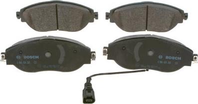 BOSCH 0 986 424 285 - Brake Pad Set, disc brake www.autospares.lv