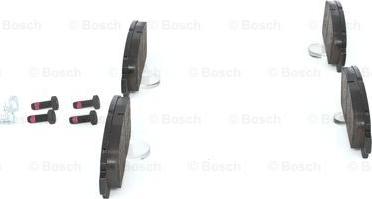 BOSCH 0 986 424 799 - Тормозные колодки, дисковые, комплект www.autospares.lv