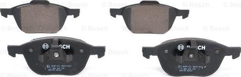 BOSCH 0 986 424 794 - Bremžu uzliku kompl., Disku bremzes www.autospares.lv