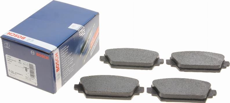 BOSCH 0 986 424 791 - Brake Pad Set, disc brake www.autospares.lv