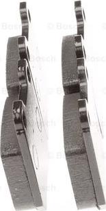 BOSCH 0 986 424 754 - Тормозные колодки, дисковые, комплект www.autospares.lv