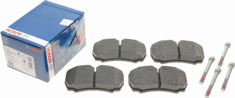 BOSCH 0 986 424 750 - Brake Pad Set, disc brake www.autospares.lv