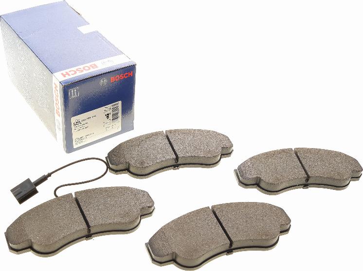 BOSCH 0 986 424 769 - Brake Pad Set, disc brake www.autospares.lv